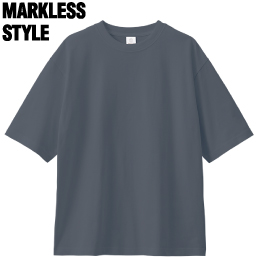 MARKLESS STYLE オーガニックコットンTシャツ オーバーサイズ